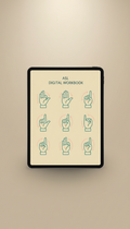 ASL digital workbook for tablet